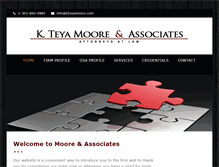 Tablet Screenshot of kteyamoore.com